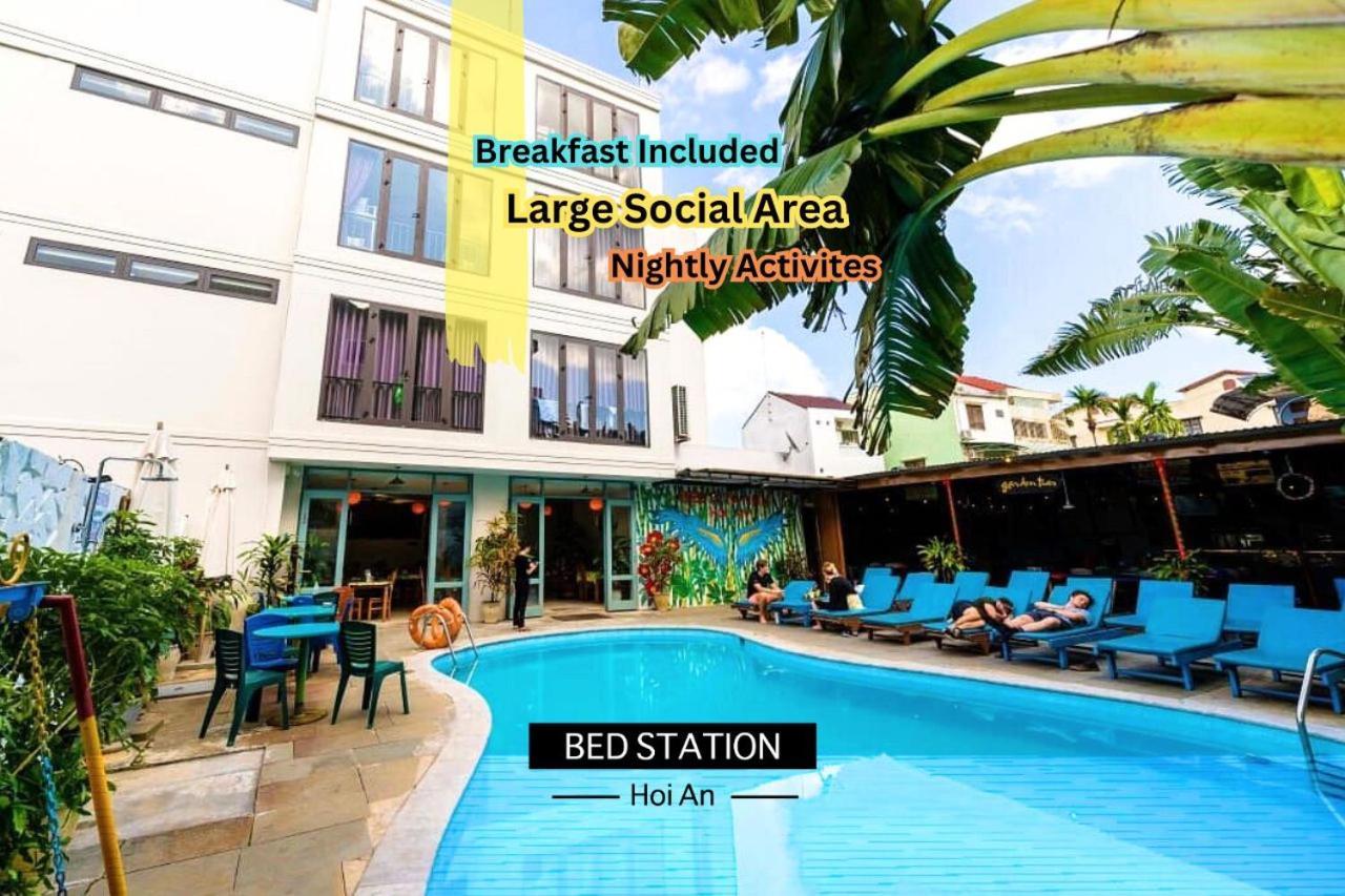 Bed Station Hostel & Pool Bar Hoi An " Former Sunflower" Exterior foto